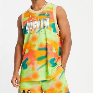 Nike Air Jordan Flight MVP  Mesh Jersey Tank Top Tie Dye (DQ8028 252) XXL NWT